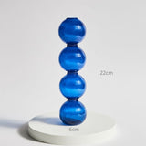 Nordic Creative Glass Bubble Vase Flower Arrangement Spherical Art Flower Ornaments Vases Decoration Home Birthday Gift