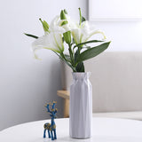 Nordic Style Flower Vase Living Room Decoration Ornaments Modern Origami Plastic Vases Pot for Flower Arrangements Home Decor