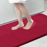 Memory Foam Bath Mat Anti-Slip Shower Carpet  Soft Foot Pad Decoration Floor Protector Absorbent Quick Dry Bathroom Rug