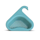 Swan Drain Basket General Fruit and Vegetable Basket Shelf Strainer Sink Kitchen Leftover Sink Multifunctional Drain Basket