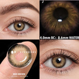 1Pair Natural Color Contact Lenses For Eyes Blue Eye Contacts Lens Yearly Beauty Colored Eyes Lenses Cosmetic Gray Lens