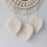 Wall Mirror Macrame Decorative Mirrors Boho Home Decor Wall Hanging Mirror for Living Room Decoration Bedroom Baby Nursery Gift
