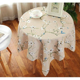 Bingu Flower Creative Ethnic Style Decorative Tablecloth Restaurant Cafe Small Round Table Rectangular Table Cover Manteles