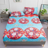 Hot Sale Single Fitted Sheet Mattress Cover With All-around Elastic Rubber Band Bed Cover Polyester Bed Sheet（No Pillow cases）