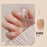 7.3ml Jelly Gel Nail Polish Transparent Nude Manicure Top Coat SemiPermanent Polish Soak Off UV LED Gel Art Nail Varnish