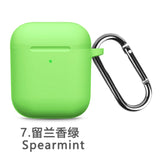 Origin Soft Silicone For Apple Airpods 1/2 Protective Case Bluetooth Wireless Earphon Cover For Air pods 2/Airpods2 Box case