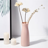 Home Nordic Plastic Vase Simple Small Fresh Flower Pot Storage Bottle for Flowers Living Room Modern Home Decoration Ornaments