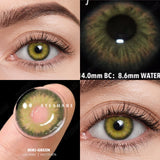 1Pair Natural Color Contact Lenses For Eyes Blue Eye Contacts Lens Yearly Beauty Colored Eyes Lenses Cosmetic Gray Lens