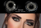 1Pair Contact Lenses for VIP Natural Blue Brown Colored Contact Lens for Eyes Beauty Cosmetic Contacts Eyes Makeup 14mm