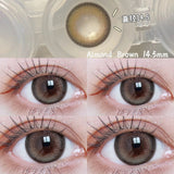 1 Pair Korean Lens Colored Contact Lenses for Eyes Natural Colorcon Brown Big Eye Lenses Blue Eye Lenses Black Lenses