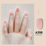 7.3ml Jelly Gel Nail Polish Transparent Nude Manicure Top Coat SemiPermanent Polish Soak Off UV LED Gel Art Nail Varnish