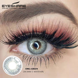 Natural Color Lens Eyes 2pcs Color Contact Lenses For Eye Blue Beauty Contact Lenses Eye Yearly Cosmetic Color Lens