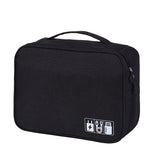 Home Travel Outdoor Multi-functional Storage Bag Canvas Waterproof Electronic Equipment Cosmetic Earphone Shoes Protective Bag