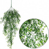 85CM Artificial Hanging Flower Plant Fake Vine Willow Rattan Flower Artificial Hanging Plant for Home Garden Wall Decoration