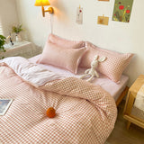 Bedding Set  2 Bedrooms Sheet Duvet Cover Linens Bedspread Euro Nordic 150 Beds for Girls King Size Luxury Pillowcase Cute Bed