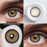 1 Pair Colored Contact Lenses for eyes/men Natural Look Fast Delivery BLUE Eye Lenses Gray Contact Green Eye Lenses