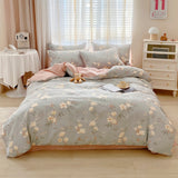50 Thread Printing 13372 Air Jet Duvet Cover Queen King Size Comforter Cover European And Korean Style Series