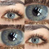 Color Lens Eyes 2pcs Natural Color Contact Lenses For Eyes Yearly Beauty Brown Contacts Lenses Eye Cosmetic Color Lens