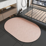 Bathroom Mats Diatomaceous Soft Mats Bathroom Quick Dry Water-absorbing Mats Toilet Non-slip Foot Mats Carpet Door Mats Bath Rug