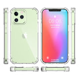 Air Bag Soft TPU Clear Case for Iphone 14 13 Pro Max 14 plus 12 11 13 Mini XS X XR 7 8 Plus 13pro Anti-slip Shockproof Cover