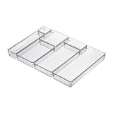 Transparent Desk Acrylic Storage Box Drawer Organizers  Jewelry Makeup Organizer For Cosmetic Closet Organizer For Small Things