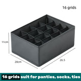 Organizer For Underwear Socks Bra Pants Scarf Tie Storage Box Jeans Clothing Organization Dividers For Drawers Clothes Organizer