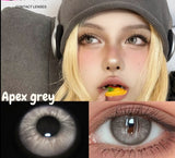 Color Contact Lenses with Diopters Color Lens Korea Big Eyes Natural Colored Eye Lenses Black Brown Fog Pearl