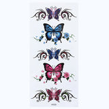 Waterproof Temporary Tattoo Sticker Small Butterfly Body Art Fake Tattoo Flash Tattoo Clavicle Female