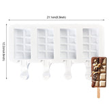 Silicone Ice Cream Mold DIY Chocolate Dessert Popsicle Moulds Tray Ice Cube Maker Homemade Tools Summer Party Supplies