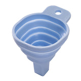 Kitchen Supplies Mini Foldable Silicone Funnel Filling Empty Bottle Portable Folding Funnels for Oil Sauce Kitchen Accessories