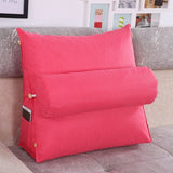 Hot Sale Comfort Soft Bed Rest Reading Pillow Big Wedge Adult Backrest Lounge Sofa Cushion Back Support For Sitting Bed Pillow