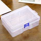 Large-Capacity Transparent Plastic Cosmetics Storage Box Holder Case Display Organizer Container  Small Accessory