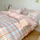 Bedding Set  2 Bedrooms Sheet Duvet Cover Linens Bedspread Euro Nordic 150 Beds for Girls King Size Luxury Pillowcase Cute Bed