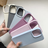 For iPhone 14 13 Pro Max Case Luxury Liquid Silicone Phone Case for iPhone 11 12 Pro Max X XR 7 8 14 Plus Camera Protection Case