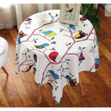 Bingu Flower Creative Ethnic Style Decorative Tablecloth Restaurant Cafe Small Round Table Rectangular Table Cover Manteles