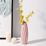 Home Nordic Plastic Vase Simple Small Fresh Flower Pot Storage Bottle for Flowers Living Room Modern Home Decoration Ornaments