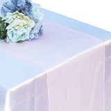 Wedding Party Table Runner Banquet Organza Decoration Table Runner Soft Sheer Fabric Hotel Press Conference Tablecloth Decor