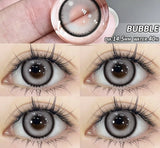 Eye Contact Lenses 2pcs/pair BUBBLE Color Contact Lens Eye Color Cosmetic Color Contact Lens Beauty Eye Makeup