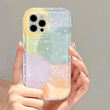 Watercolor Oil Painting Phone Case For Samsung S23 Ultra Case Galaxy A53 A52 A52S A54 A34 A33 A13 A22 A51 S22 S21 S20 FE Cover