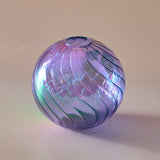 Iridescent Ball Vases Decoration Home Living Room Flower Pot for Interior Glass Vase Tabletop Plants Home Decor Home Vase