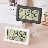 Mini LCD Digital Table Dashboard Desk Electronic Clock For Desktop Home Office Silent Desk Time Display Clock