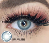 Natural Color Lens Eyes 2pcs Color Contact Lenses For Eye Blue Beauty Contact Lenses Eye Yearly Cosmetic Color Lens