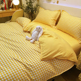 Bedding Set  2 Bedrooms Sheet Duvet Cover Linens Bedspread Euro Nordic 150 Beds for Girls King Size Luxury Pillowcase Cute Bed