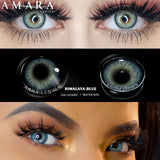 Natural Color Lens Eyes 2pcs Yearly Color Contact Lenses For Eyes Beauty Cosmetic Color Lens Eyes