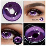 Color Contact Lenses For Eyes 2pcs Anime Cosplay Colored Lenses Blue Purple Halloween Lenses Contact Lens Beauty Makeup