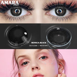 Natural Color Lens Eyes 2pcs Yearly Color Contact Lenses For Eyes Beauty Cosmetic Color Lens Eyes