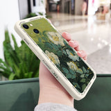 Wild Rose Phone Case For iPhone 14 13 12 11 Pro Max Mini X XR XS MAX SE 8 7 Plus 6 6S Plus Cover