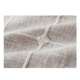 Three-dimensional Jacquard Checkered Tablecloth,Cotton Linen Tassels Dust-Proof Table Cover,For Dinning Party Wedding Decor