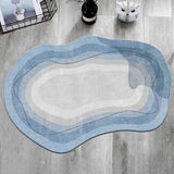 Living Room Carpet Irregular Shape Fluffy Plush Warm Modern Home Decor Bedroom Bedside Rug Minimalist Coffee Table Mat Tapete