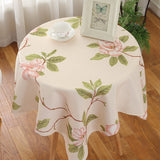 Bingu Flower Creative Ethnic Style Decorative Tablecloth Restaurant Cafe Small Round Table Rectangular Table Cover Manteles